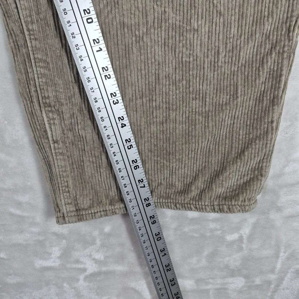 Levi's Premium 578 Baggy Corduroy Pants Men's 33x30 Brown Relaxed Casual Comfort